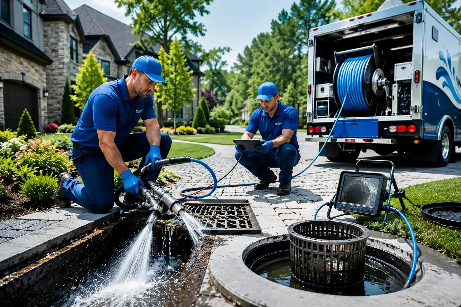 Local outdoor drain cleaning professionals in Manlius, IL